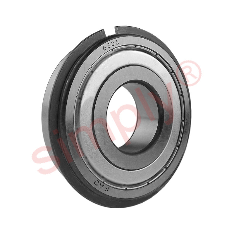 Major Branded 63062ZNR Metal Shielded Snap Ring Deep Groove Ball Bearing 30x72x19mm 