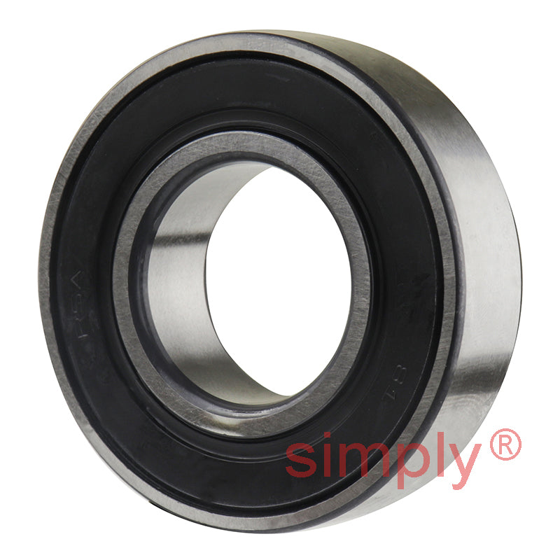 Major Branded 7205B2RSTVP Rubber Sealed Single Row Angular Contact Ball Bearing 25x52x15mm