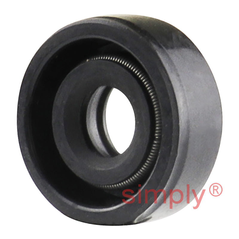 7x16x7mm Nitrile Rubber Single Lip Rotary Shaft Oil Seal with Garter Spring SC / R21