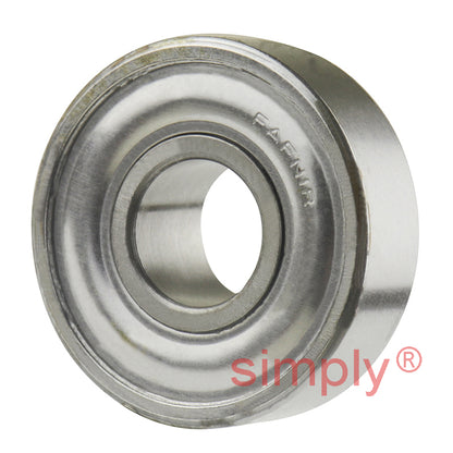 FAG 87501 Deep Groove Ball Bearing with Extended Inner Ring Felt Front Seal and Steel Back Seal 12x32x12.7mm
