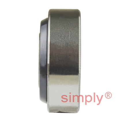 FAG 87501 Deep Groove Ball Bearing with Extended Inner Ring Felt Front Seal and Steel Back Seal 12x32x12.7mm