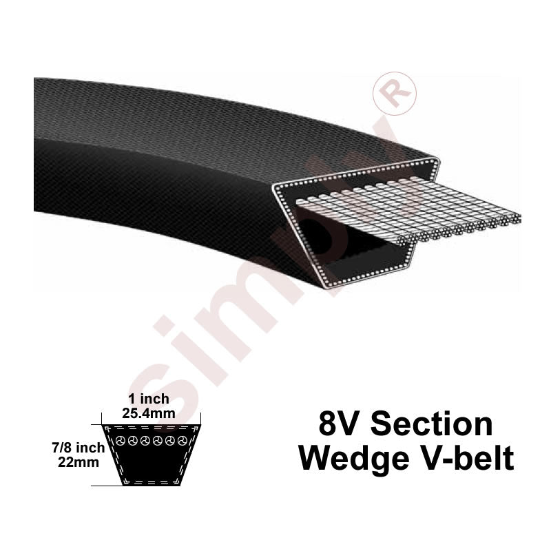 8V5600 Pix Narrow Profile V-Belt