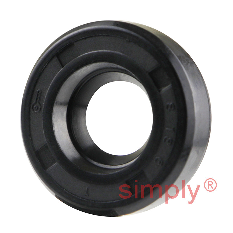8x18x6mm Nitrile Rubber Single Lip Rotary Shaft Oil Seal with Garter Spring SC / R21