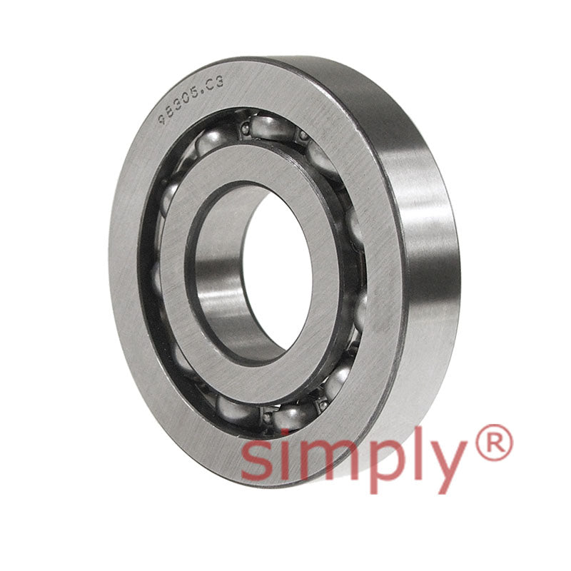98305C3 Budget Open Type Deep Groove Ball Bearing 25x62x12mm