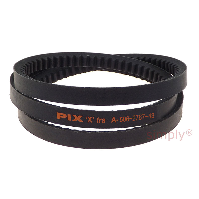 A-506-2767-43 Lawn and Garden Machinery Toothed Belt Fits Husqvarna