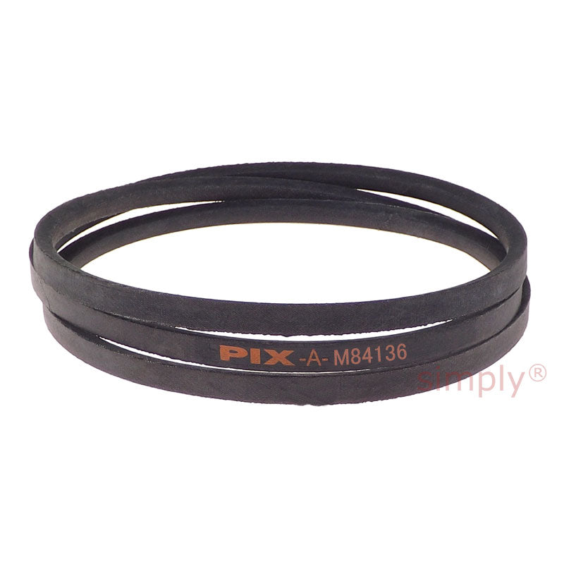 A-M84136 Lawn and Garden Machinery V-Belt Fits John Deere