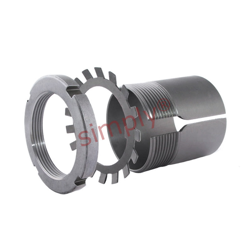 UKT213/H2313 Metric Cast Iron Take Up Unit Housing Insert and Adaptor Sleeve Fits 60mm Shaft