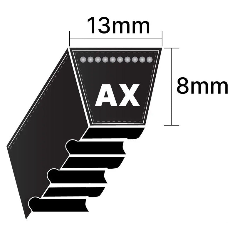 AX116 Pix AX-Section Cogged V-Belt