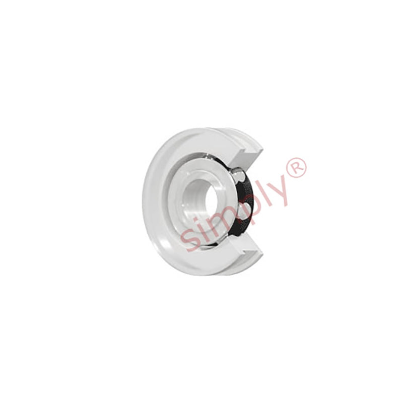 xiros xirodur BB608FFB18010GLCC Polymer Ball Bearing with PA Cage and Glass Balls with Two Side Flange and Double Sided Cover Plate 8x28x7mm - Allow 2-3 Days