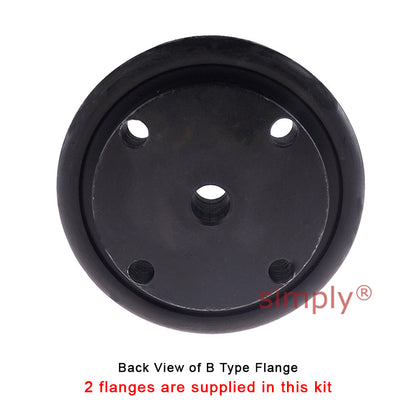 Major Branded F50B/F50B Pilot Bored Tyre Drive Coupling Assembly with Natural Rubber Tyre