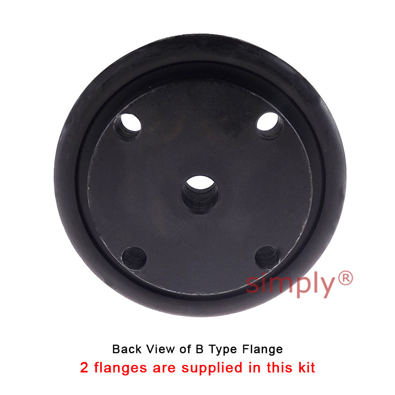 Major Branded F40B/F40B Pilot Bored Tyre Drive Coupling Assembly with Fire Resistant Antistatic (F.R.A.S) Tyre