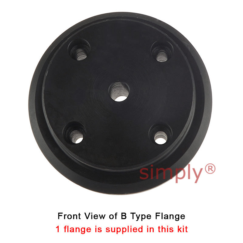 Major Branded F50H/F50B Outer Facing Taper Bore/Pilot Bored Tyre Drive Coupling Assembly with Fire Resistant Antistatic (F.R.A.S) Tyre