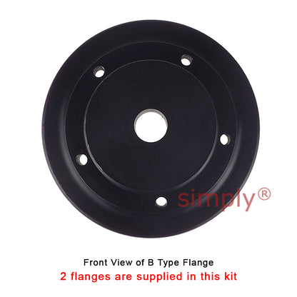 Major Brand F70B/F70B Pilot Bored Tyre Drive Coupling Assembly with Natural Rubber Tyre