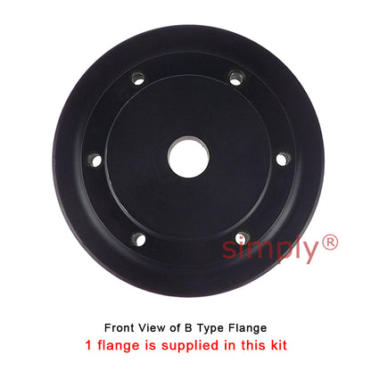 Major Branded F90H/F90B Outer Facing Taper Bore/Pilot Bored Tyre Drive Coupling Assembly with Natural Rubber Tyre
