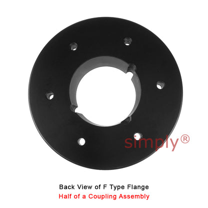 Major Branded F110F-MB Drive Coupling Inner Tapered Locking Bush Type Max Bush Bore 75mm / 3 inch