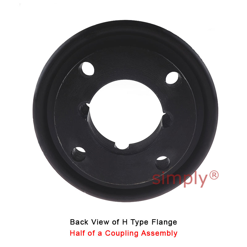 Major Branded F50H-MB Drive Coupling Outer Tapered Locking Bush Type Max Bush Bore 32mm / 1-1/4 inch