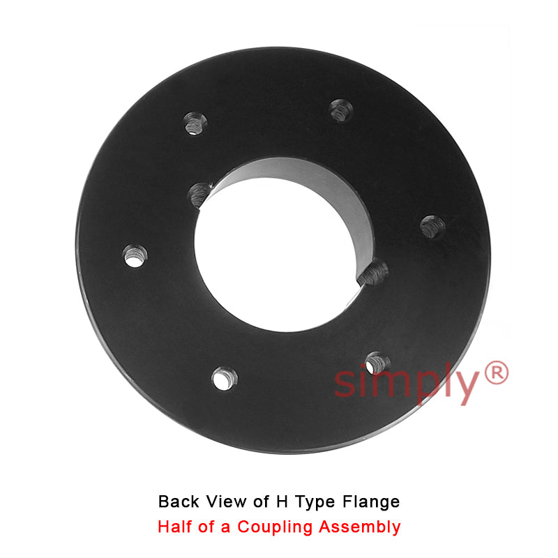 Major Branded F90H-MB Drive Coupling Outer Tapered Locking Bush Type Max Bush Bore 60mm / 2-1/2 inch