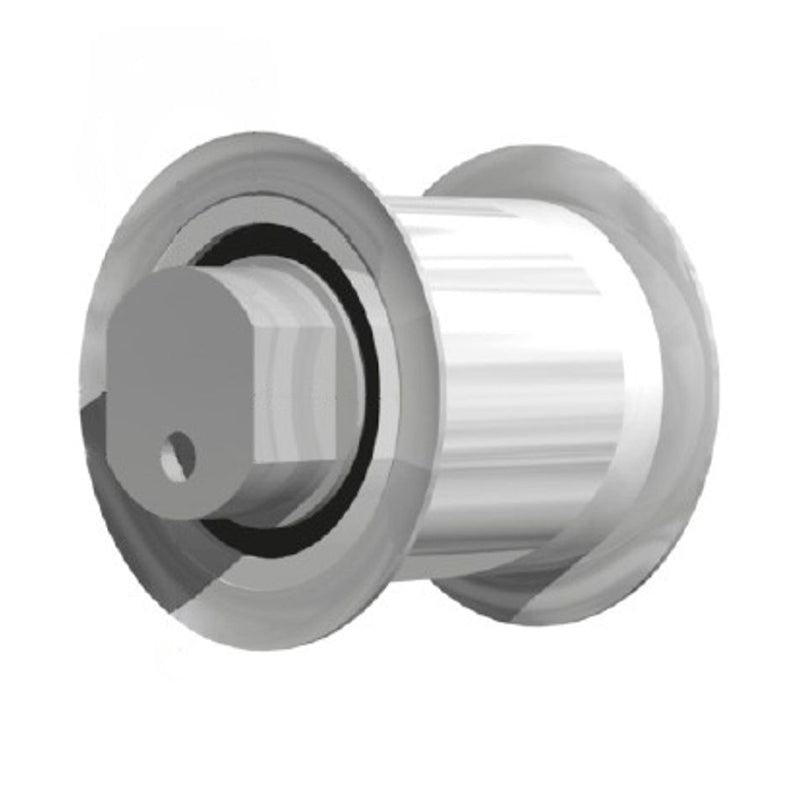 Major Brand B-F2-114-60-2 Smooth Surface Flanged Tension Roller 