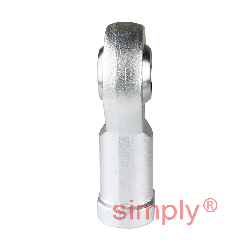 Durbal BEF16-20-501 Maintenance Free Right Hand Metric Steel / PTFE Lined Female Rod End M16 Thread