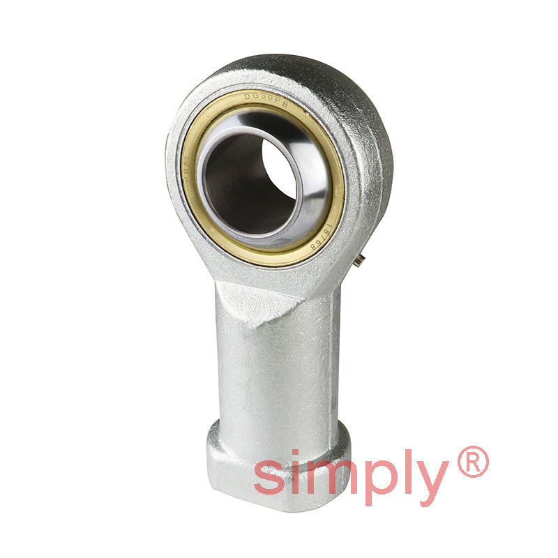 Durbal BEFN14-20-501 Maintenance Required Right Hand Metric Steel Female Rod End M14 Thread