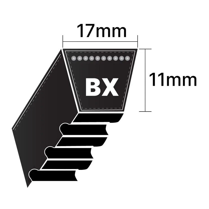 BX112 Pix BX-Section Cogged V-Belt