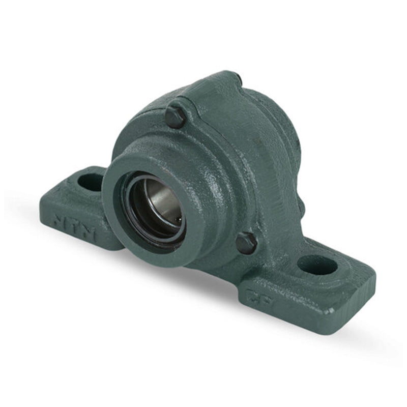 NTN C-UCP205-014D1 Imperial Cast Iron Two Bolt Pillow / Plummer Block Housing with 7/8 inch Bore Insert with Cast Iron Cover - Open Version - Allow 2-3 Days