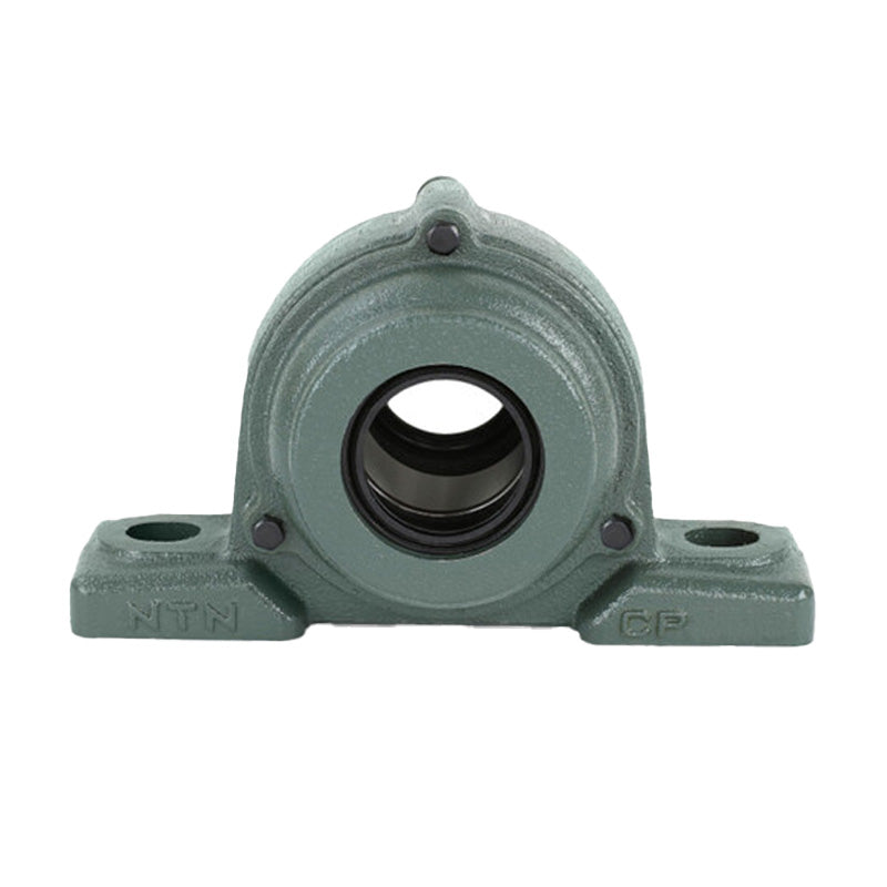 NTN C-UKP209ED1/HE2309X Imperial Cast Iron Two Bolt Pillow / Plummer Block Housing with Cast Iron Cover - Open Version - Insert and Adaptor Sleeve Fits 1-1/2 inch Shaft - Allow 2-3 Days