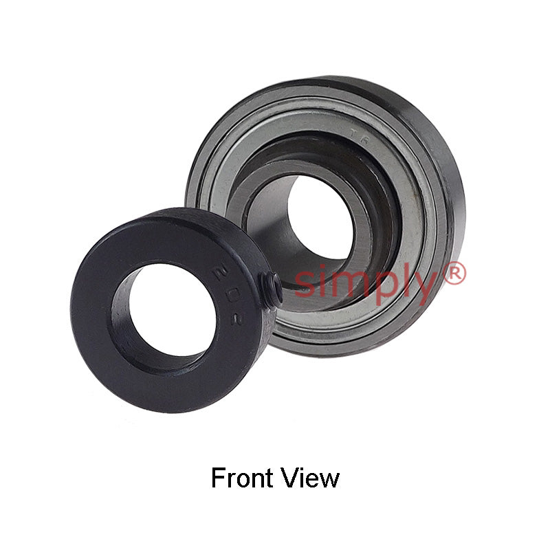 CSA202 Metric Bearing Insert with Locking Collar 15mm Bore 40mm Outside Dia
