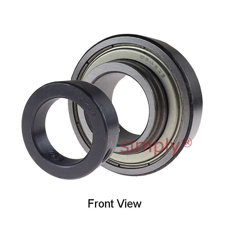 CSA206 Metric Bearing Insert with Locking Collar 30mm Bore 62mm Outside Dia