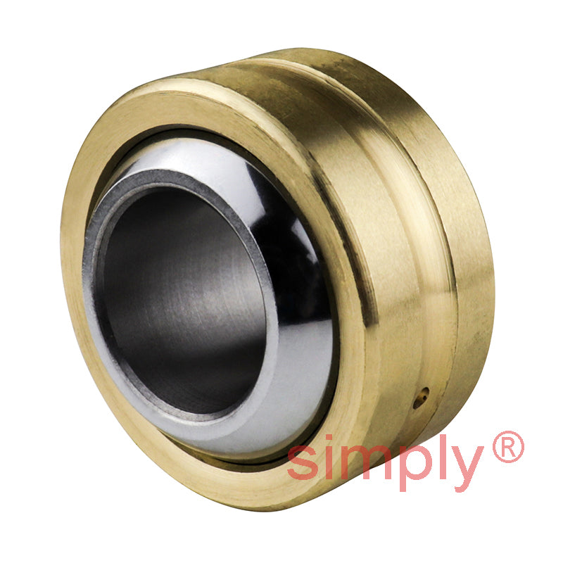 Durbal DG20PB Maintenance Required Steel / Bronze Spherical Plain Bearing 20x40x25mm