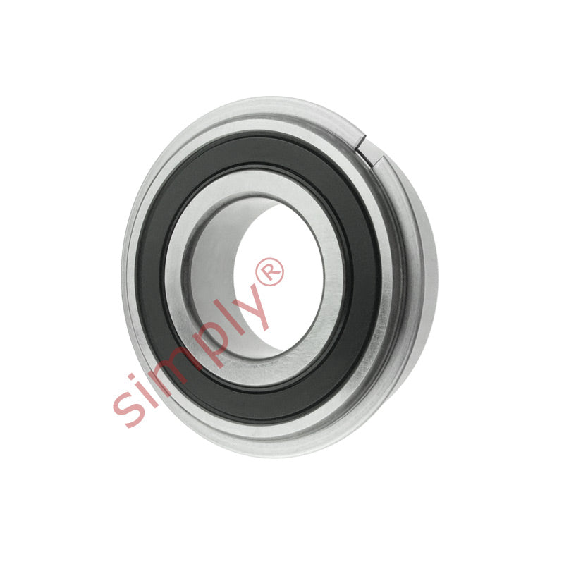 Major Brand 16052RSNR Rubber Sealed with a Snap Ring Deep Groove Ball Bearing 0.3125x0.9062x0.3125 inch
