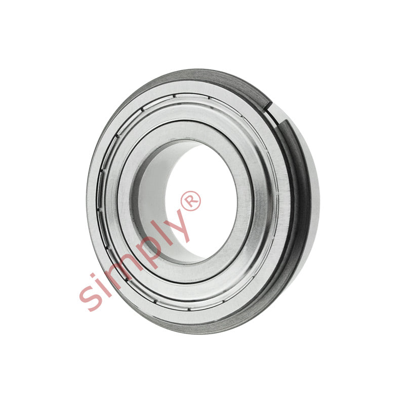ZEN S62042ZNR Stainless Steel Metal Shielded Deep Groove Ball Bearing with Snap Ring 20x47x14mm - Allow 2-3 Days