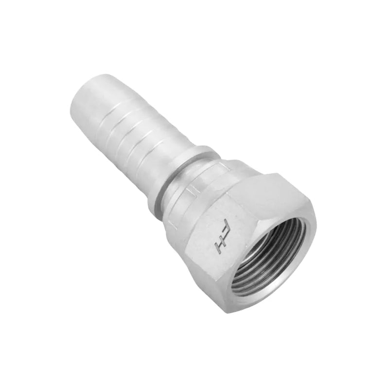 FLEXEQUIP/VOSS 1-1/2 inch BSP Female Two Piece Hose Fitting with O-Ring and 27mm Crimp Nut - Allow 2-3 Days