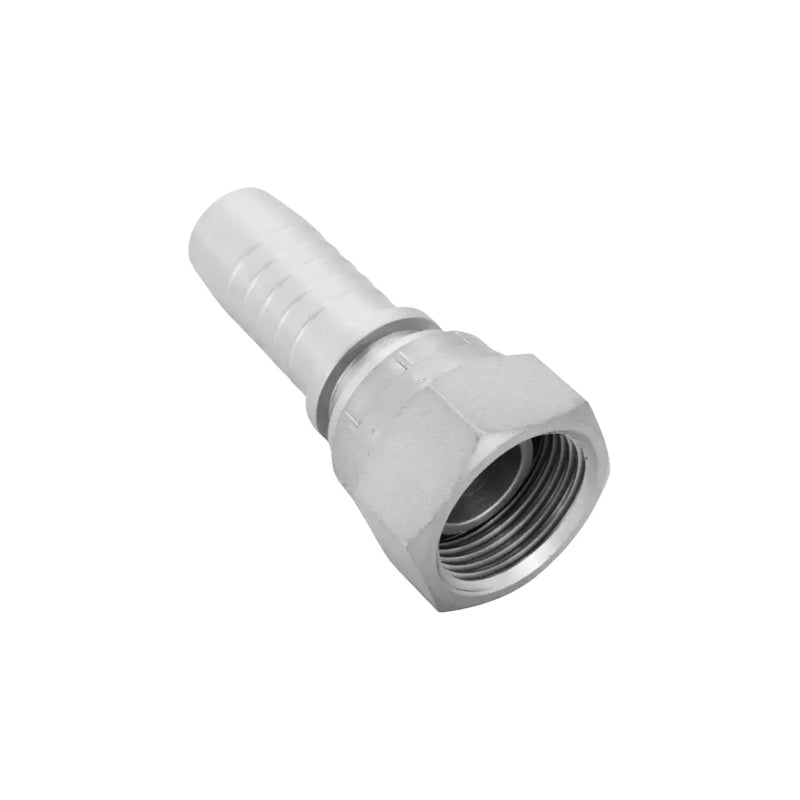 FLEXEQUIP/VOSS 3/4 inch BSP Female Two Piece Hose Fitting with 60 Degree Cone and 30mm Crimp Nut - Allow 2-3 Days