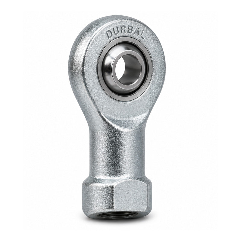 Durbal DPHS06 Maintenance Required Right Hand Metric Steel Female Rod End M6 Thread