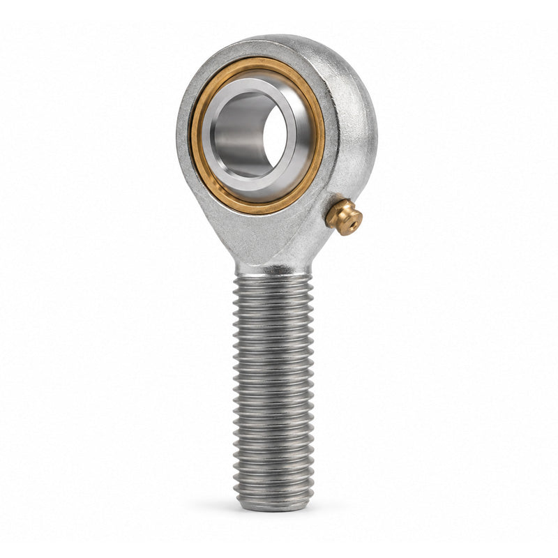 Durbal DPOSL06 Maintenance Required Left Hand Metric Steel Male Rod End M6 Thread