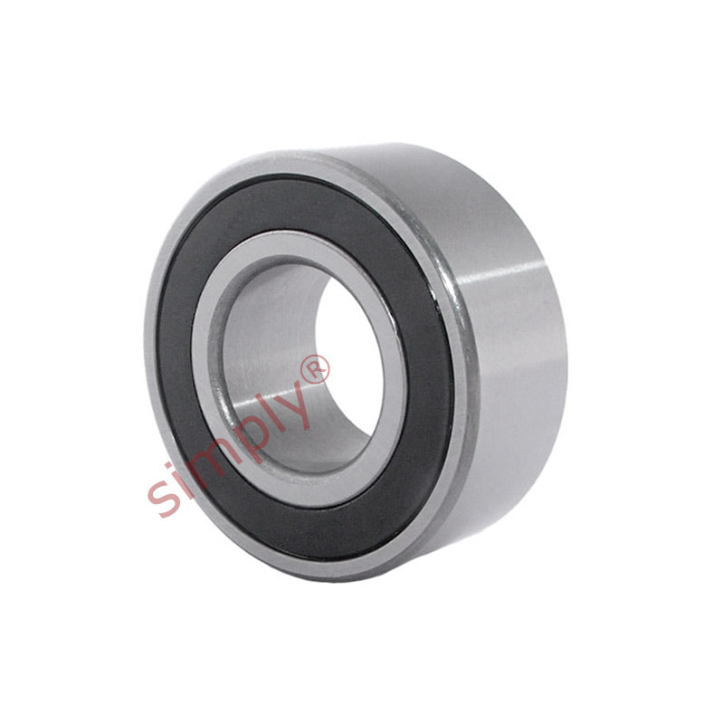 3209B2RSTV Double Row Angular Contact Ball Bearing 45x85x30.2mm