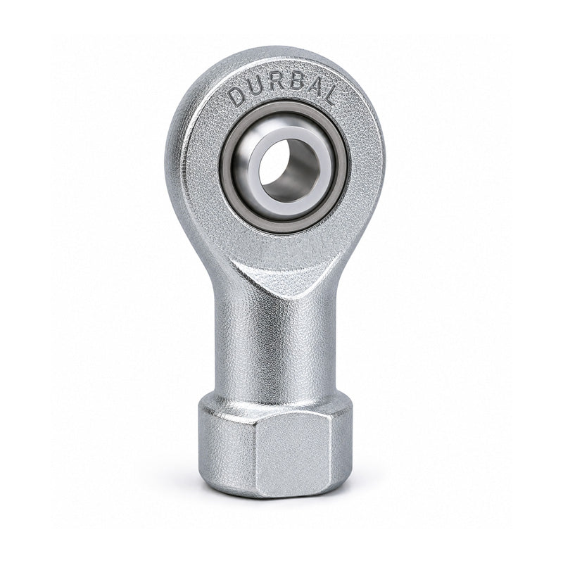 Durbal DSI06-T/K Maintenance Free Right Hand Metric Steel / PTFE Lined Female Rod End M6 Thread