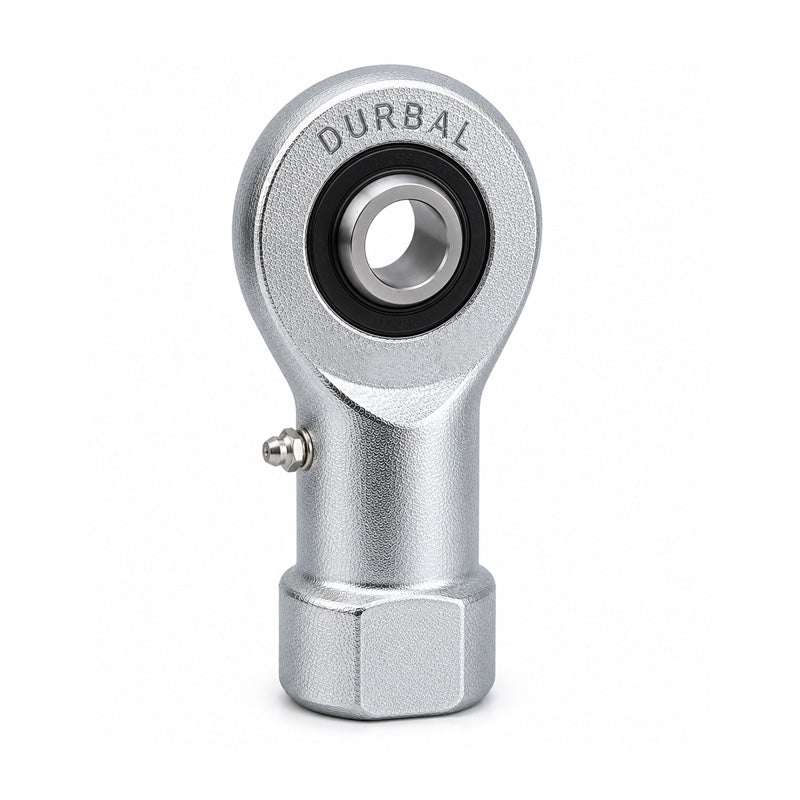 Durbal DSI60ES-2RS Maintenance Required Right Hand Metric Steel Female Rod End with Seals M52x3 Thread