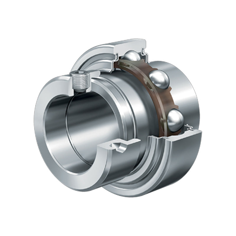 INA E50XLKRR Metric Parallel Outer Bearing Insert with R Seals and Eccentric Collar 50x90x62.8mm