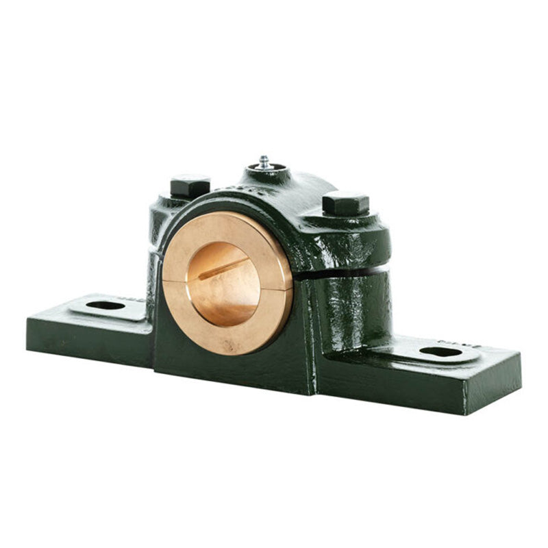 Major Brand EN72E Imperial Split Cast Iron Two Bolt Pillow / Plummer Block Housing with 4-1/2 inch Bore Gunmetal Bush Insert - Allow 3-4 Weeks