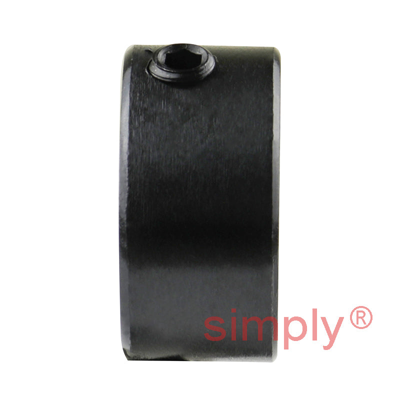 SNR ES203G2 Metric Flatback Spherical Outer Bearing Insert 17mm Bore 40mm Outside Diameter with Eccentric Collar