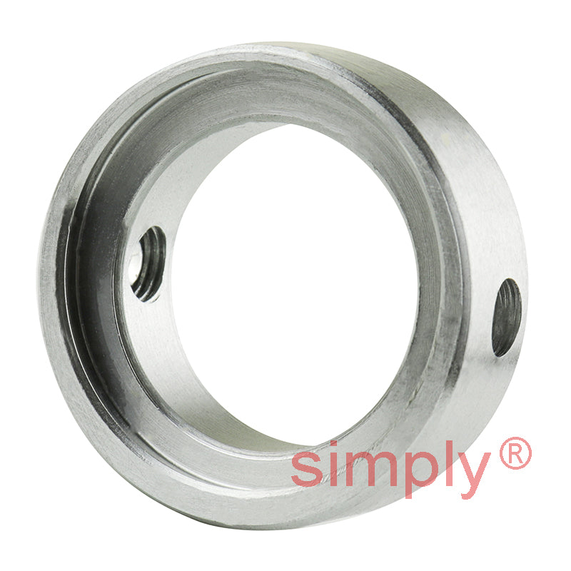 SNR ES206G2 Metric Flatback Spherical Outer Bearing Insert 30mm Bore 62mm Outside Diameter with Eccentric Collar