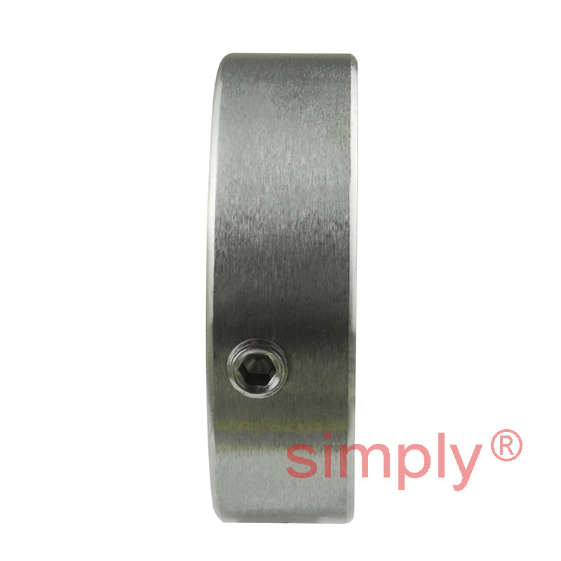 SNR EX209G2 Metric Full Width Spherical Outer Bearing Insert 45mm Bore 85mm Outside Diameter with Eccentric Collar