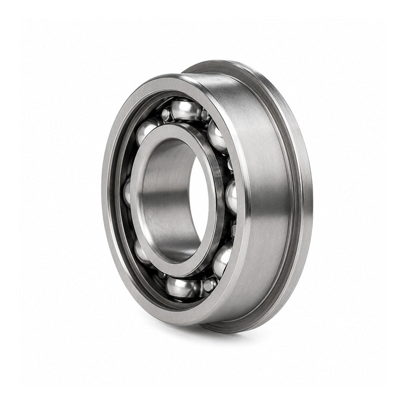 F6805 Budget Open Flanged Thin Section Deep Groove Ball Bearing 25x37x7mm