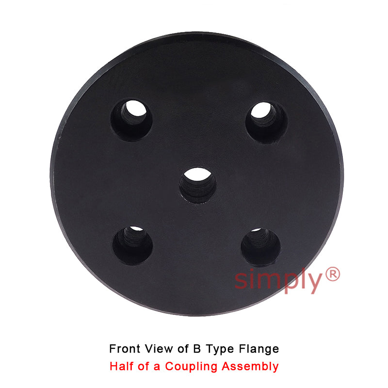 Major Branded F50B-MB Drive Coupling Pilot Bore Max Bore 38mm