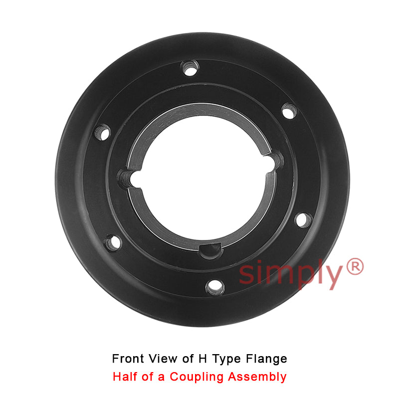Major Branded F100H-MB Drive Coupling Outer Tapered Locking Bush Type Max Bush Bore 60mm / 2-1/2 inch