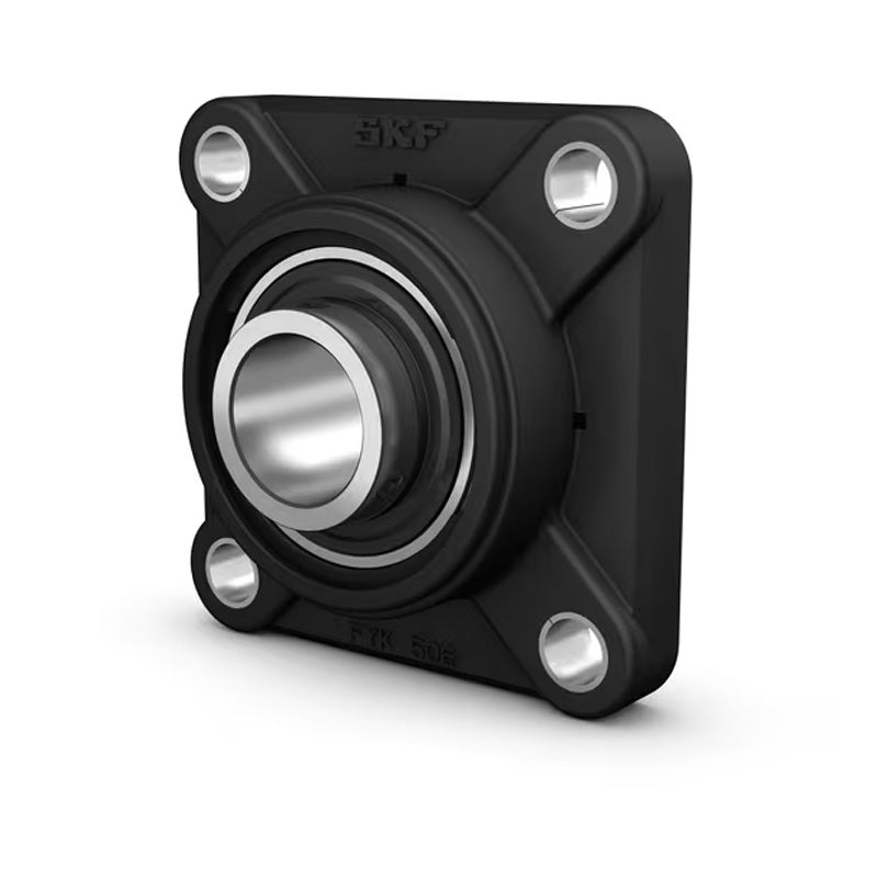 SKF FYK25TR Composite Flanged Unit with a Square Housing with Grub Screw 25mm Insert
