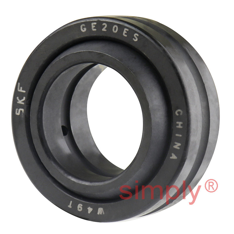 SKF GE20ES Spherical Plain Bearing Steel / Steel 20x35x12x16mm