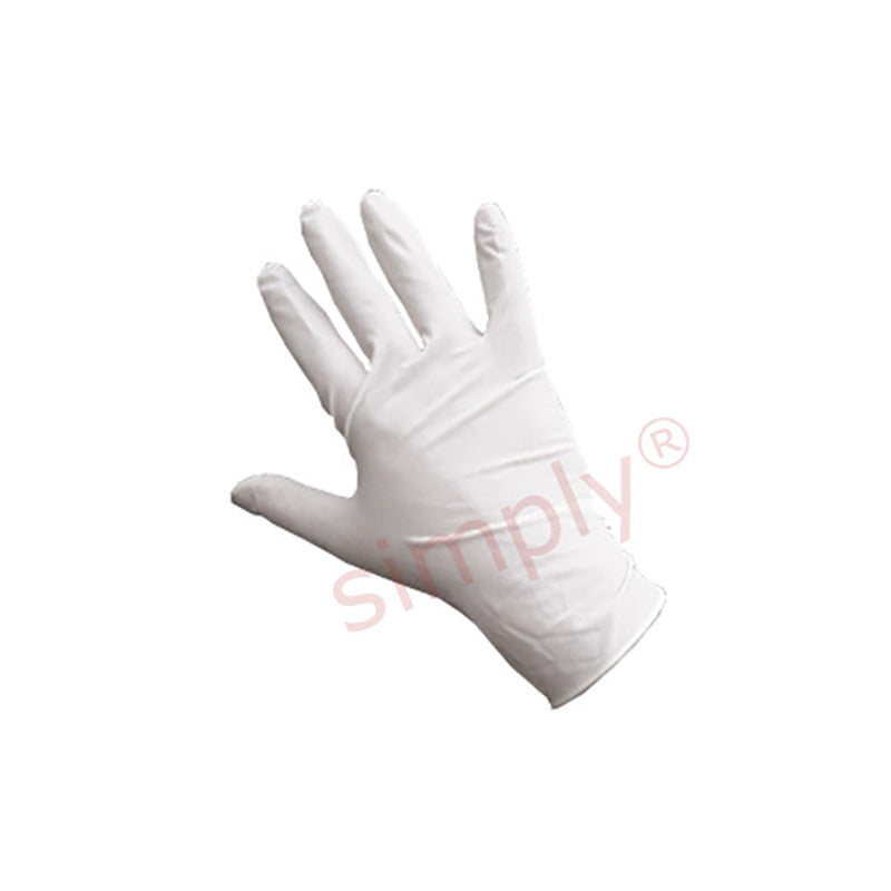 High Quality Powder Free Latex Gloves Size XL - Pack of 100